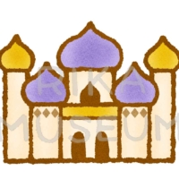 Palace アラジンと魔法のランプに出てくるお城のイラスト
