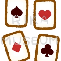 Trump cards 可愛いトランプカードのイラスト