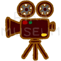 映写機のイラスト