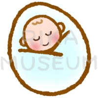 可愛い赤ちゃんのイラスト