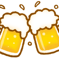 美味しそうなビールのイラスト