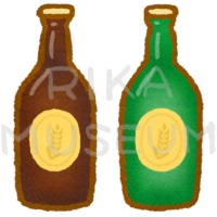 Beer ビール瓶のイラスト