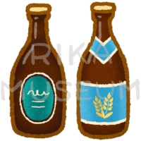 Beer ビール瓶のイラスト