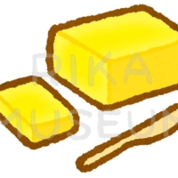 バターのイラスト