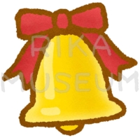 クリスマスの可愛いベルのイラスト