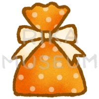 可愛いクリスマスプレゼントのイラスト