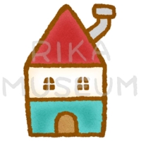 可愛い家のイラスト