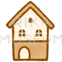 可愛い家のイラスト