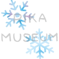 綺麗な雪の結晶のイラスト