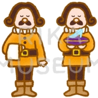 お城の召使のイラスト