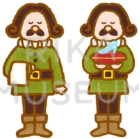 お城の召使のイラスト