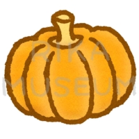 童話のシンデレラに登場するかぼちゃのイラスト