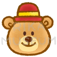 サーカスの熊のイラスト
