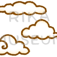 可愛い雲のイラスト