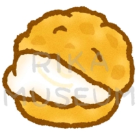 美味しそうなシュークリームのイラスト