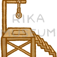 絞首台のイラスト