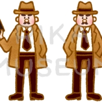 刑事のイラスト