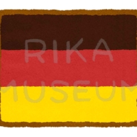 The German Flag ドイツの国旗のイラスト