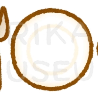 お皿とフォークとナイフのイラスト