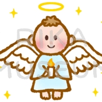 可愛い天使のイラスト