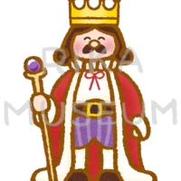 王様のイラスト