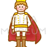 かっこいい王子様のイラスト