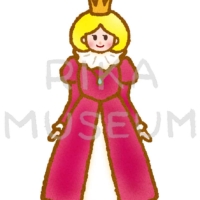 美しい女王のイラスト