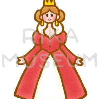 美しい女王のイラスト