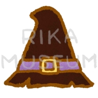 魔女の帽子のイラスト