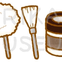 指紋採取キットのイラスト