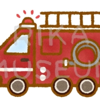 消防車のイラスト