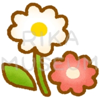 可愛いお花のイラスト