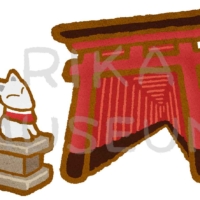 伏見稲荷大社のイラスト