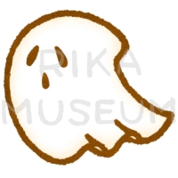 ハロウィンの可愛いおばけのイラスト