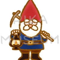 白雪姫に登場するノームのイラスト