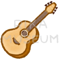 アコースティックギターのイラスト