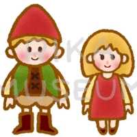 ヘンゼルとグレーテルのイラスト