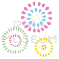 Fireworks 花火のイラスト