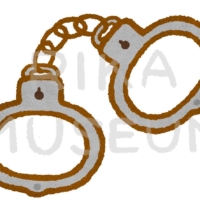 手錠のイラスト