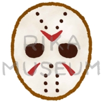 ホッケーマスクのイラスト