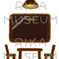 警察の取り調べ室のイラスト