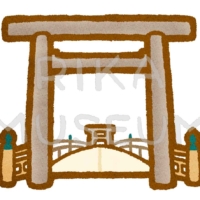 伊勢神宮のイラスト