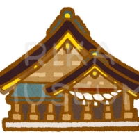 出雲大社のイラスト