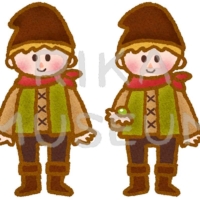 ジャックと豆の木のジャック少年のイラスト