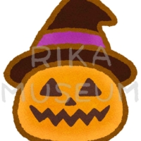 ハロウィンのおばけかぼちゃのイラスト