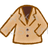 シンプルなジャケットのイラスト