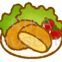 コロッケのイラスト