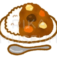 カレーライスのイラスト