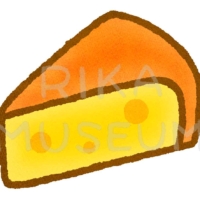 Mimolette 美味しそうなミモレットチーズのイラスト
