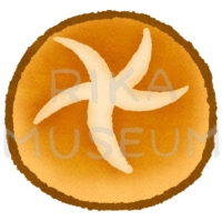 Kaiser roll ドイツパンのカイザーゼンメルのイラスト